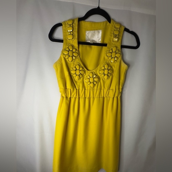 EUC KARTA Yellow Dress Size Small - Picture 6 of 8